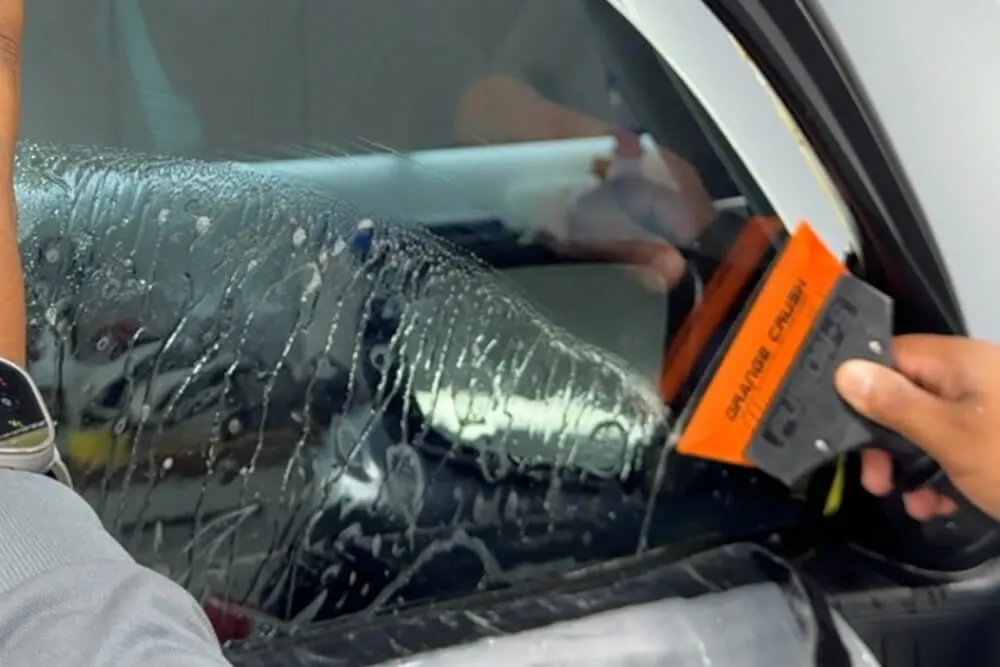 Ruby Star Garage ceramic coating work in Hallandale Beach, FL