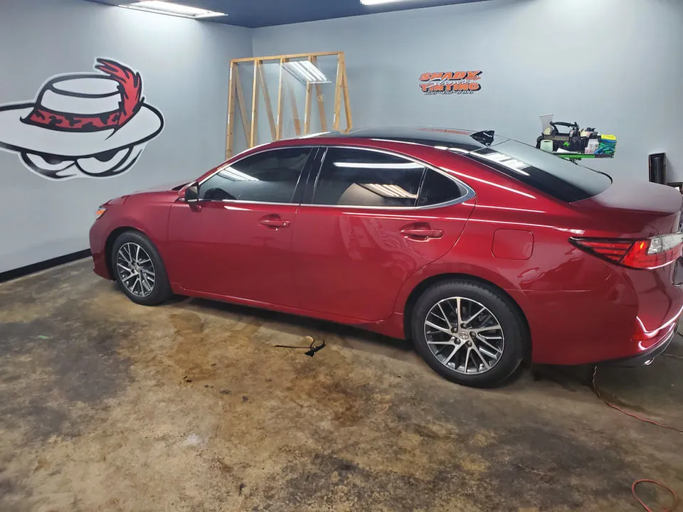 Shady Slim's Window Tinting ceramic coating work in Kernersville, NC