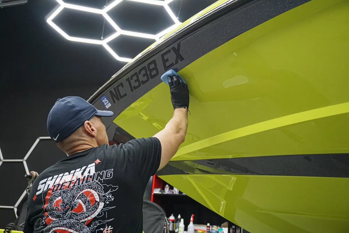 Shinka Detailing Mooresville ceramic coating work in 137 Ebert Ln. Suite 13 Mooresville, NC