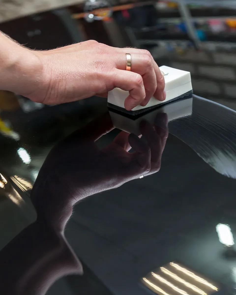 Solar Pros Window Tinting ceramic coating work in Waldorf, MD