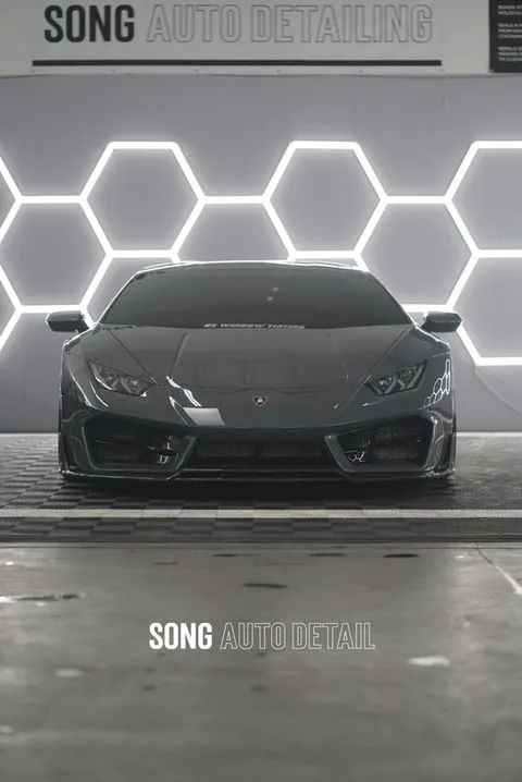 Song auto detail ceramic coating work in Santa Clara, CA