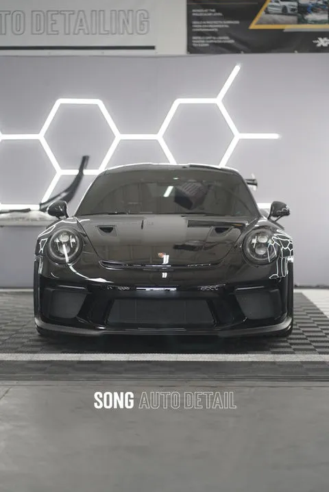 Song auto detail ceramic coating work in Santa Clara, CA