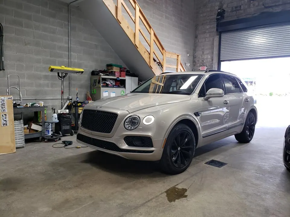 South Street Bridge Window Tinting ceramic coating work in Philadelphia, PA