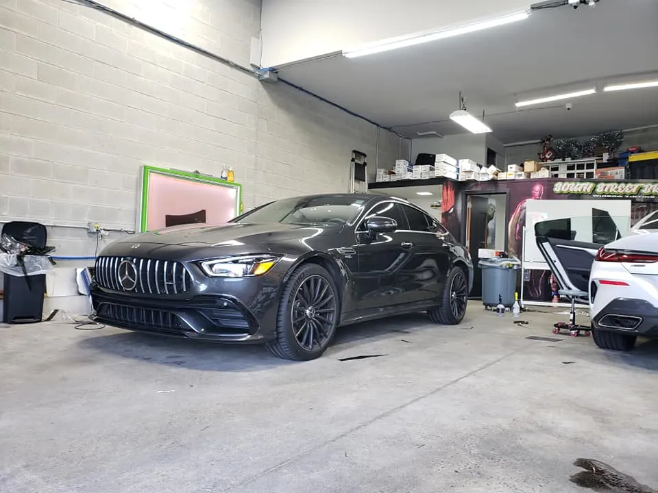South Street Bridge Window Tinting ceramic coating work in Philadelphia, PA