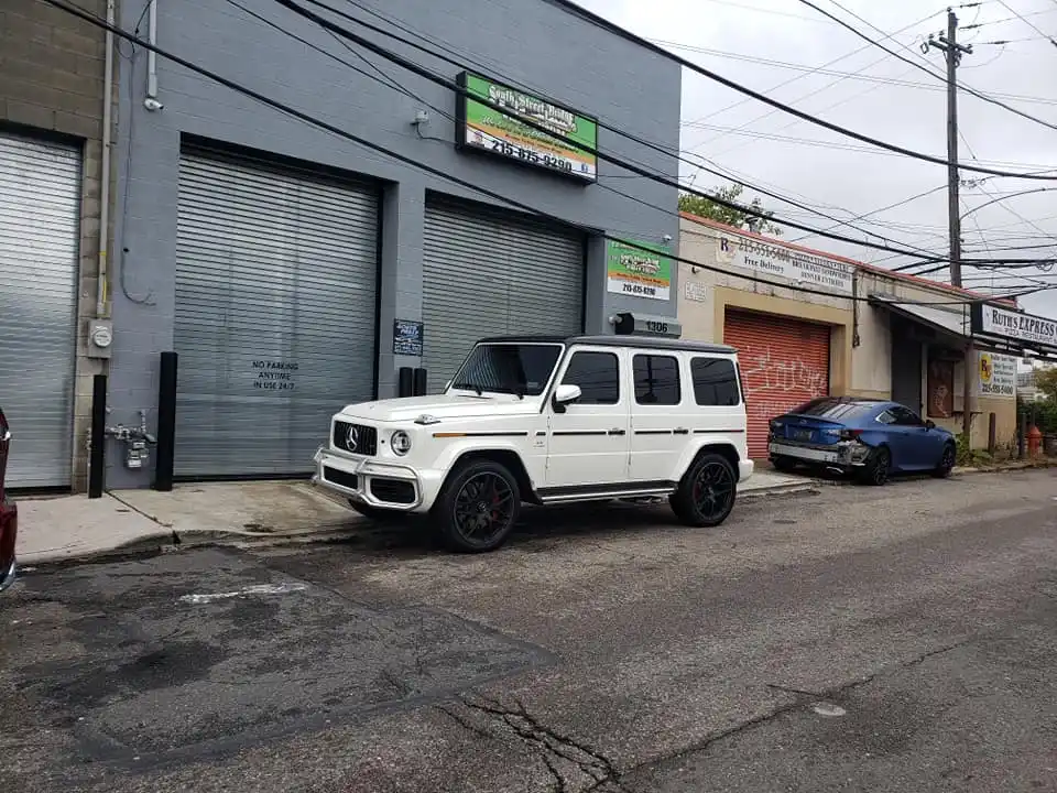 South Street Bridge Window Tinting ceramic coating work in Philadelphia, PA