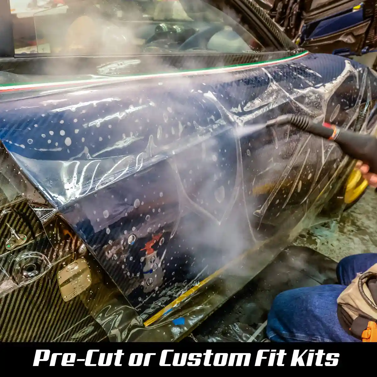 Sticker City ceramic coating work in Sherman Oaks, CA