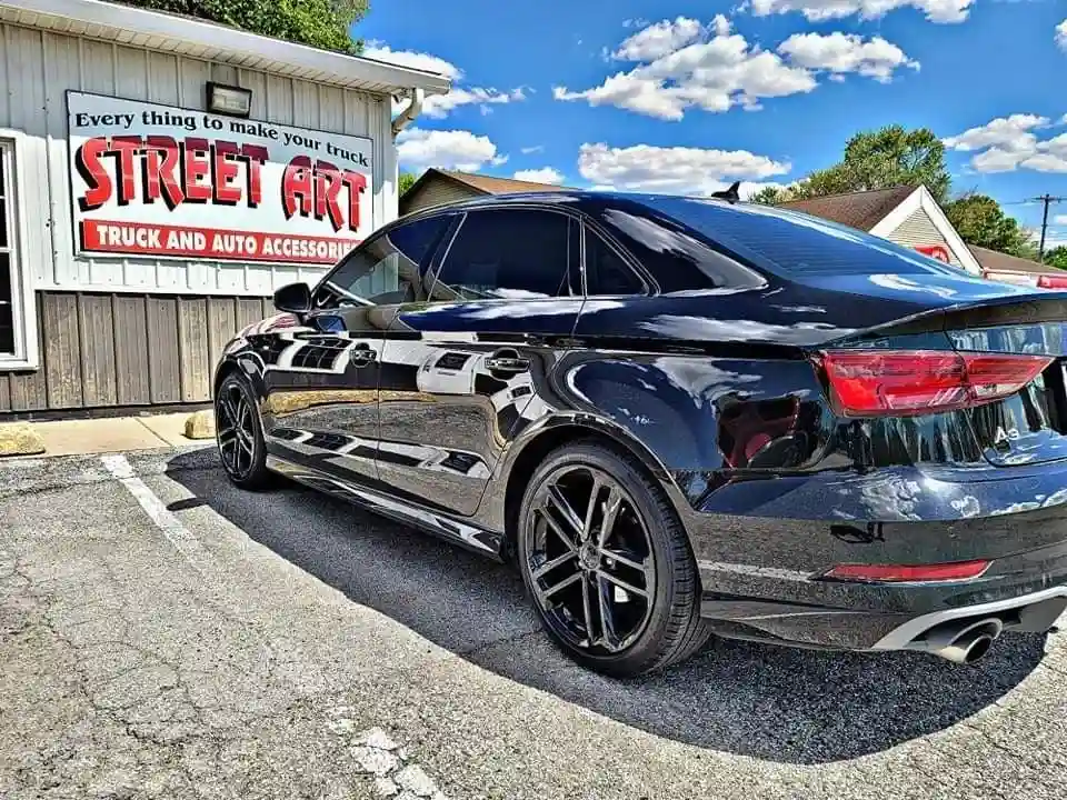 Street Art Customs ceramic coating work in Springfield, IL