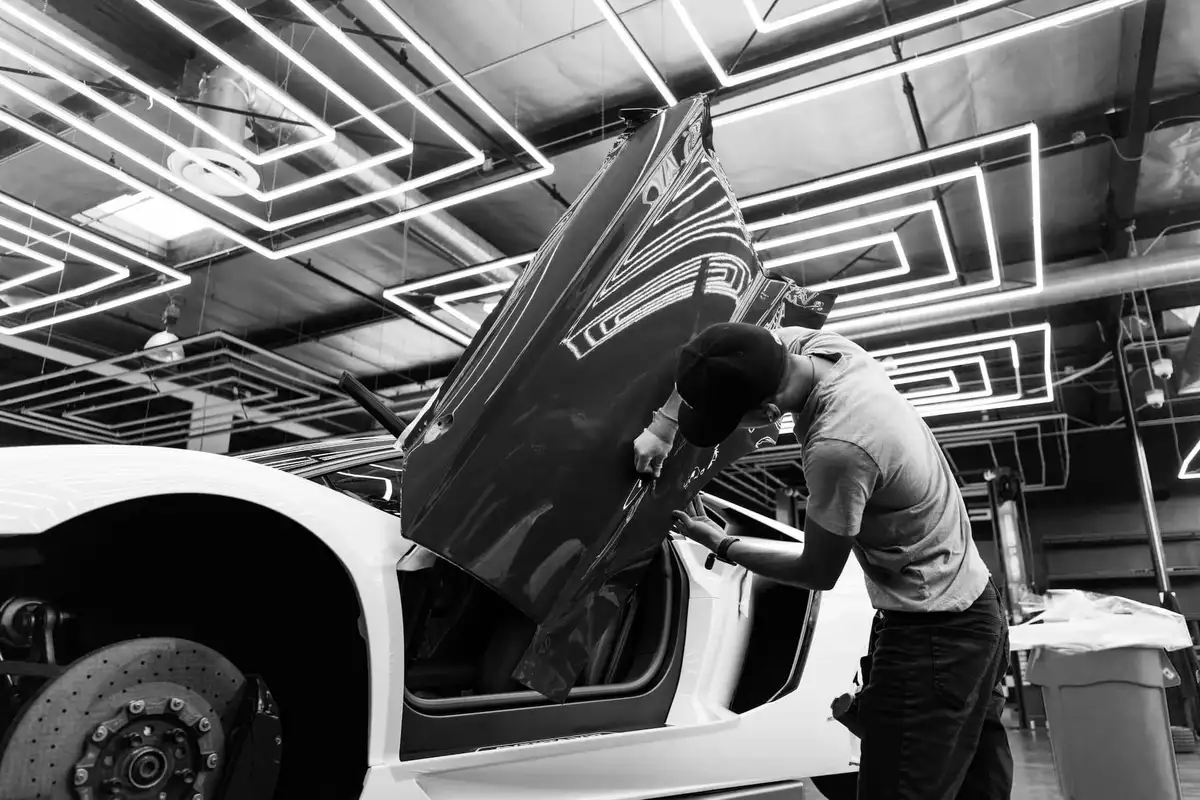 Sun Dimmers Window Tinting ceramic coating work in Santa Clarita, CA