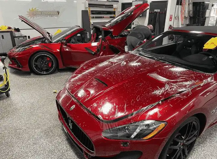 Sun Stoppers Boston ceramic coating work in Stoughton, MA