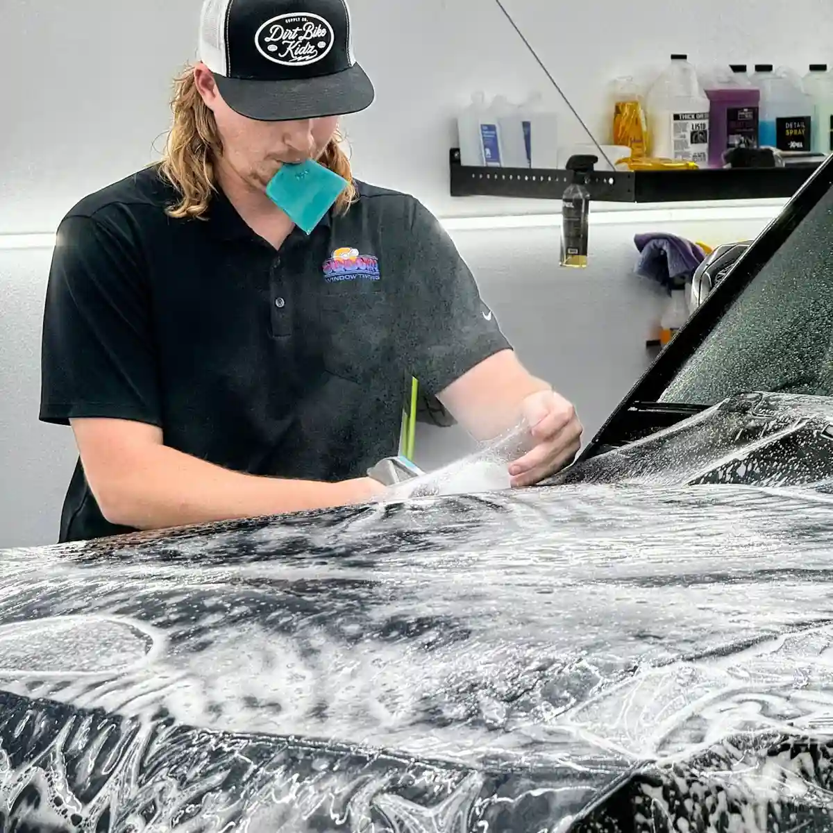 Sundown Window Tinting - CA ceramic coating work in Riverside, CA