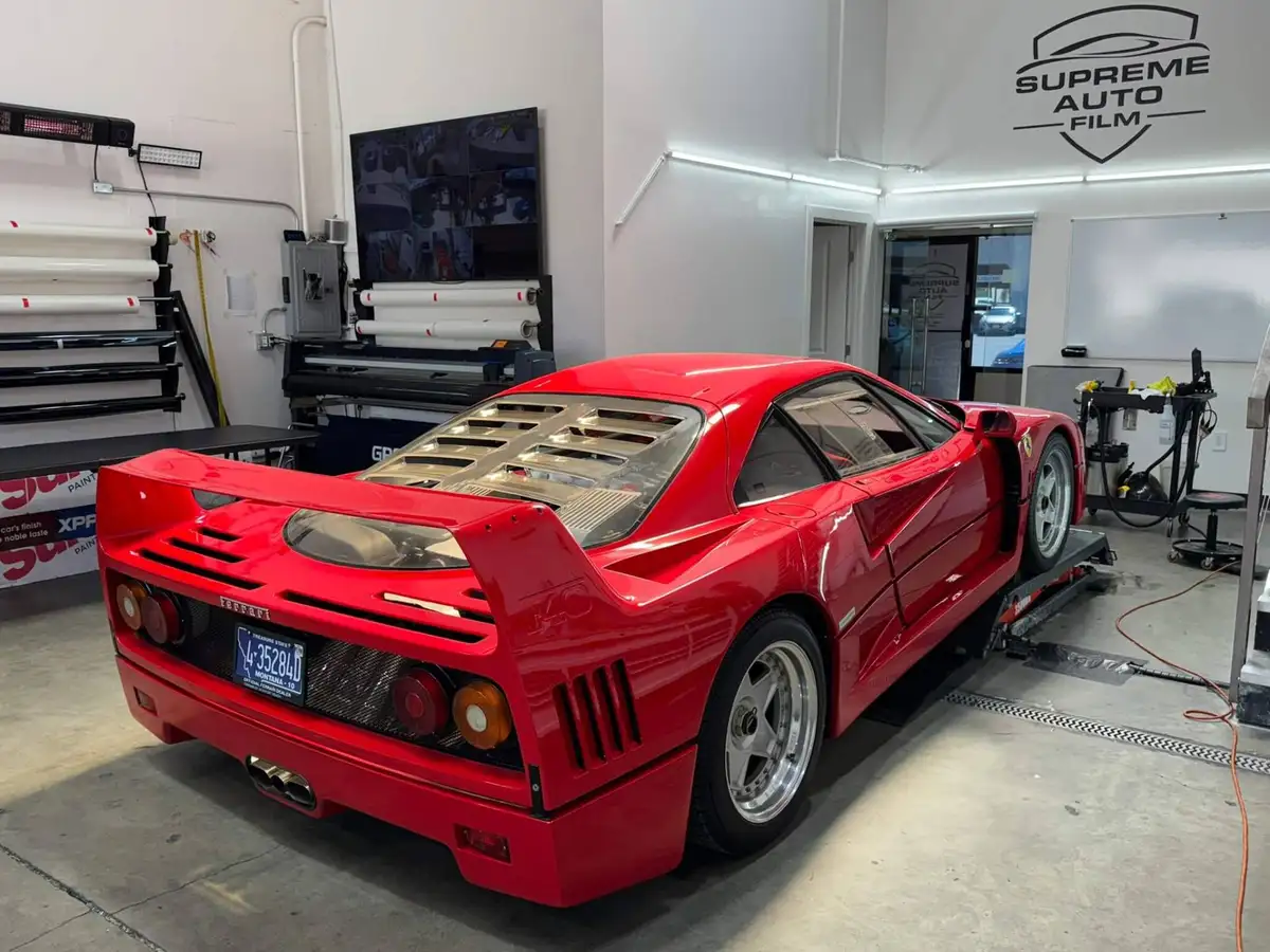 Supreme Auto Films ceramic coating work in Pleasanton, CA