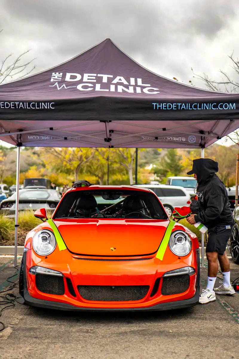 The Detail Clinic ceramic coating work in Fullerton, CA