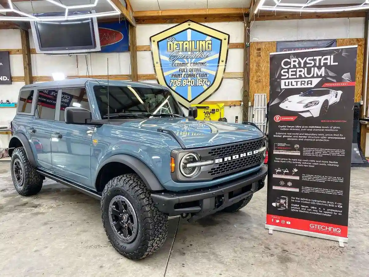 The Detailing Specialist ceramic coating work in Evans, GA