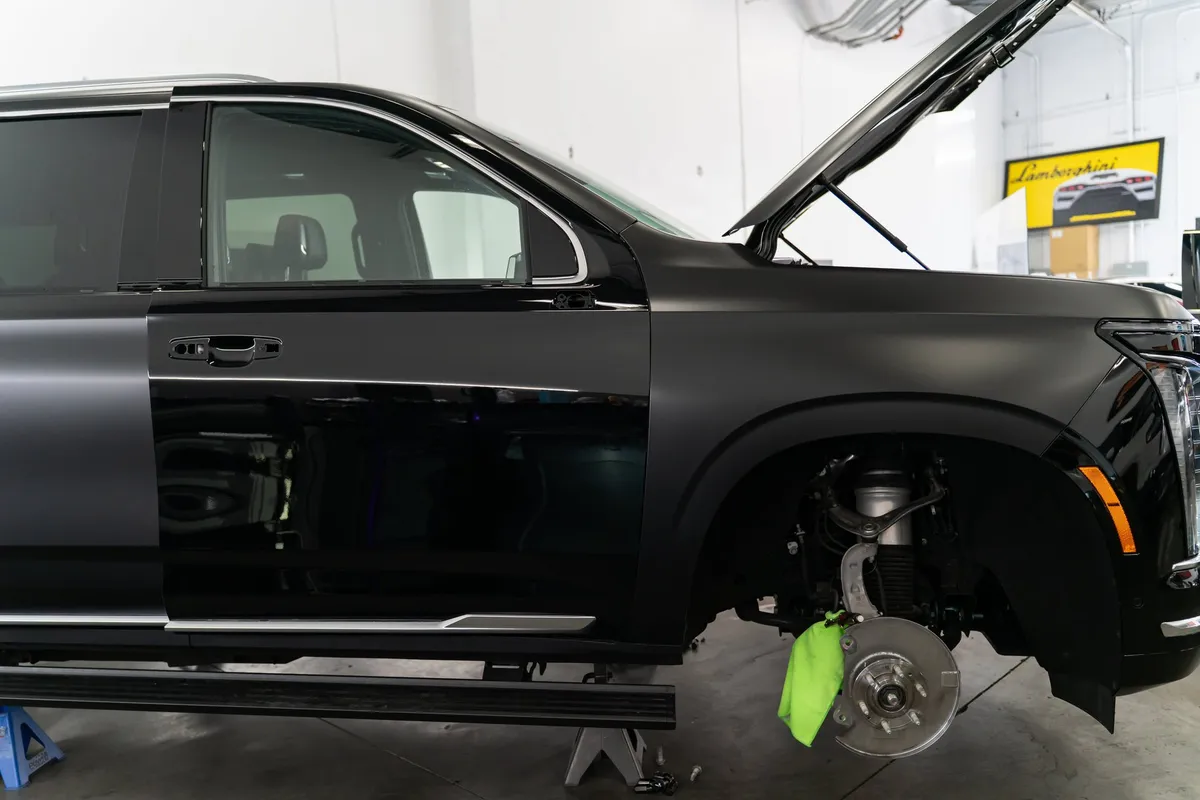 The PPF Pros ceramic coating work in Gilbert, AZ