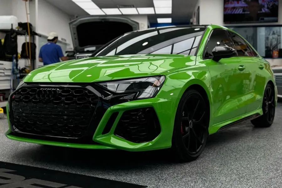 Tint Avenue ceramic coating work in San Antonio, TX