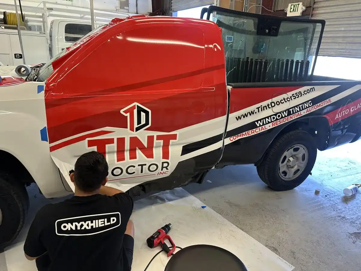 Tint Doctor and Auto Glass ceramic coating work in Hanford, CA