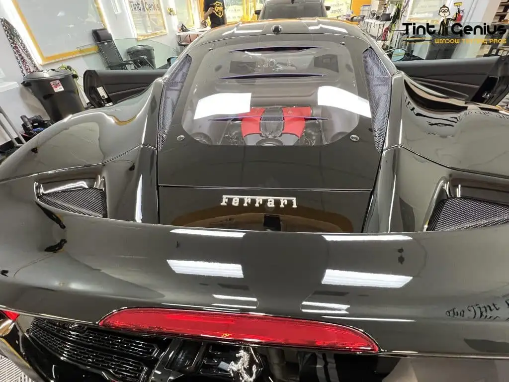 Tint Genius ceramic coating work in McDonough, GA