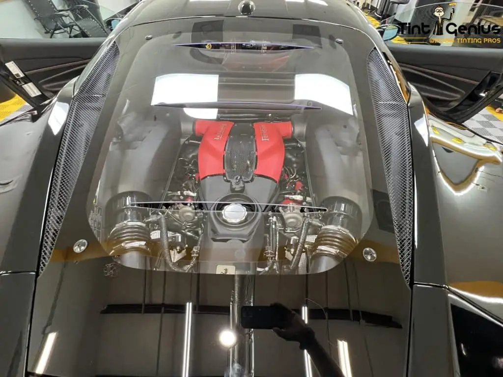 Tint Genius ceramic coating work in McDonough, GA