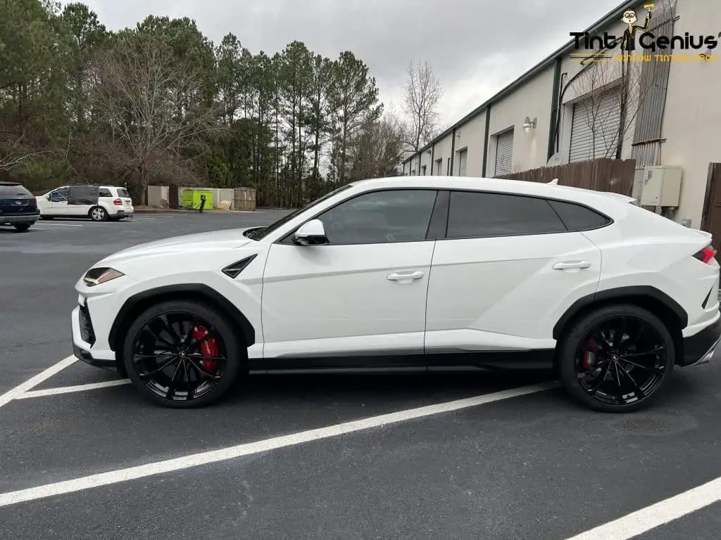 Tint Genius ceramic coating work in McDonough, GA