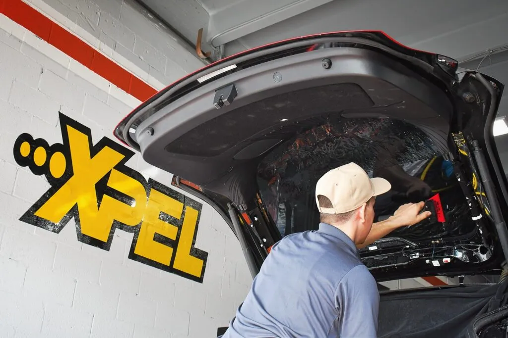 Tint Haus Customs ceramic coating work in Davie, FL