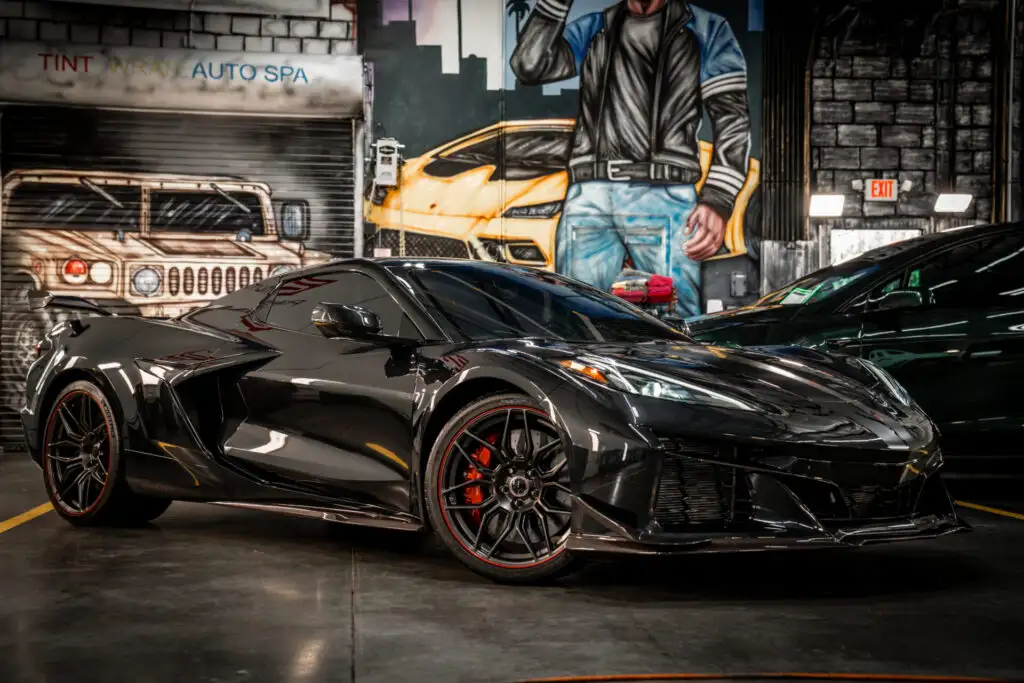 Tinterz ceramic coating work in Tampa, FL