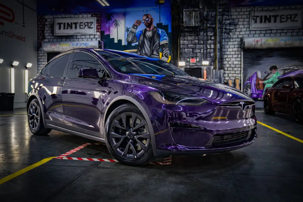 Tinterz ceramic coating work in Tampa, FL