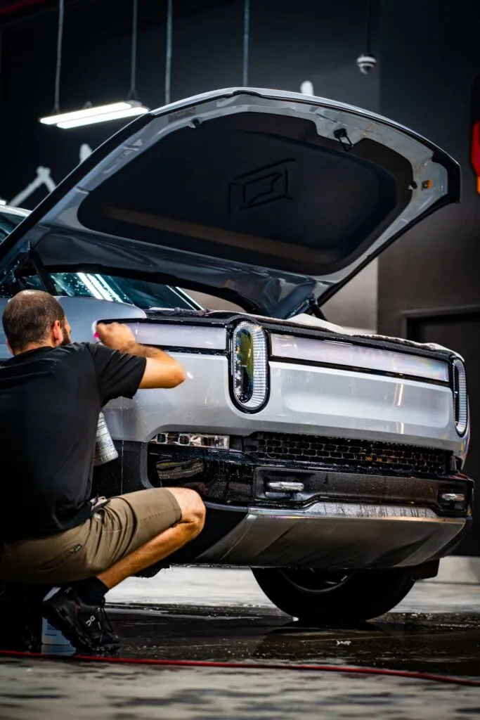 Tinterz ceramic coating work in Tampa, FL