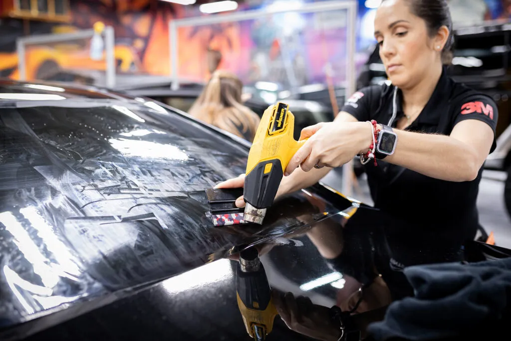 Tinterz ceramic coating work in Tampa, FL