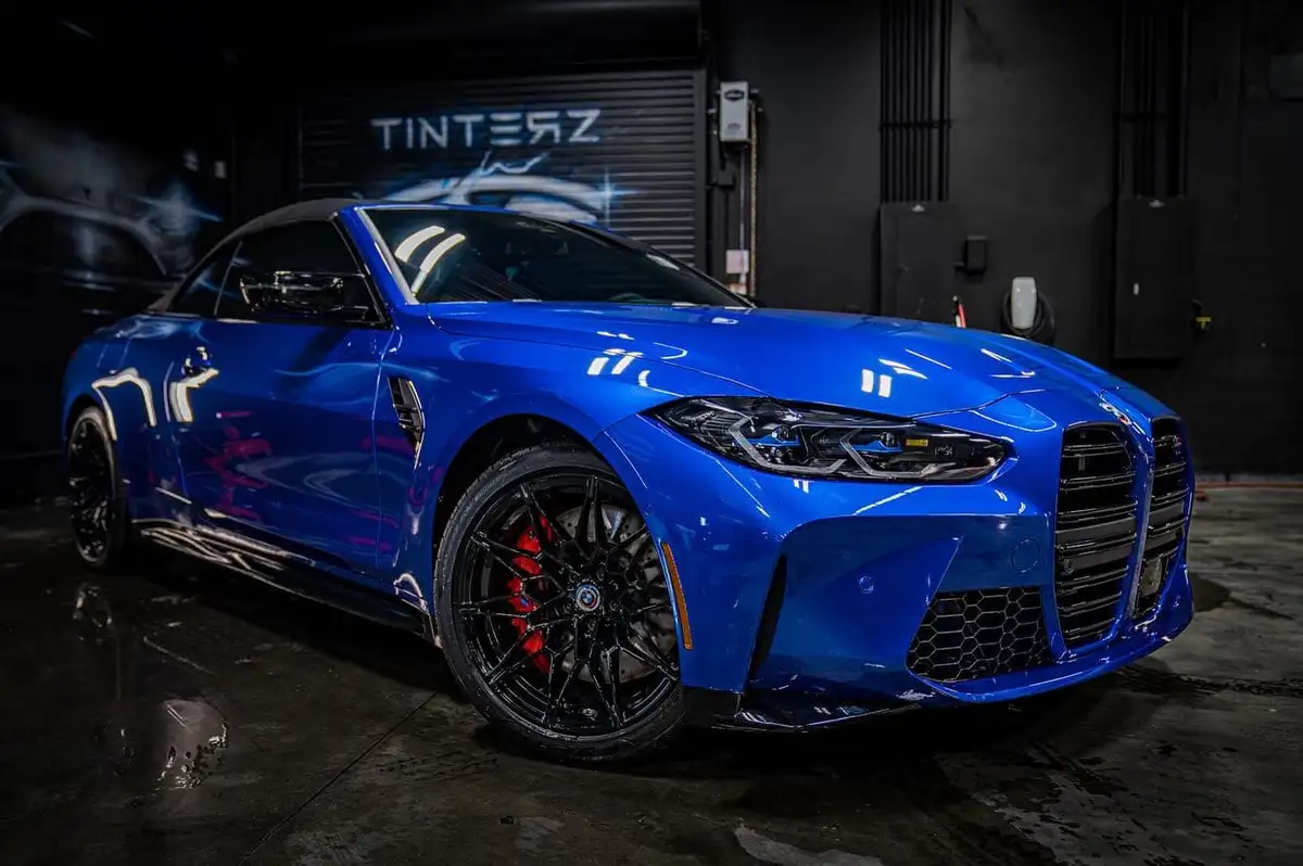 Tinterz ceramic coating work in Tampa, FL