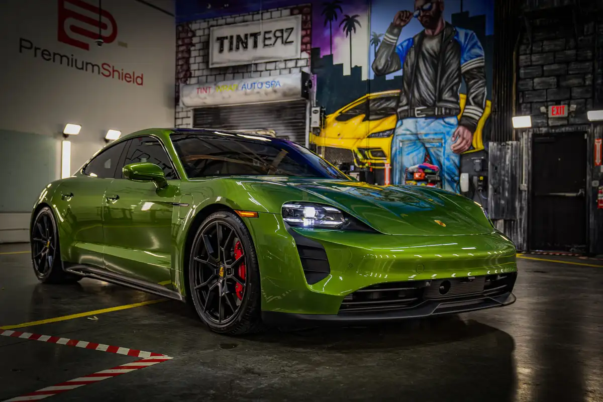 Tinterz ceramic coating work in Tampa, FL