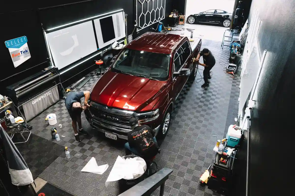 Tintman Window Tinting and Paint Protection ceramic coating work in Escondido, CA