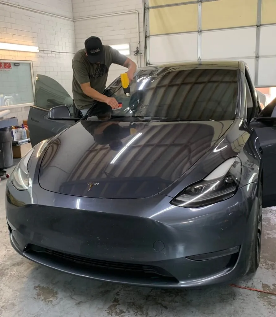 Titoz Window Tint ceramic coating work in Northglenn, CO