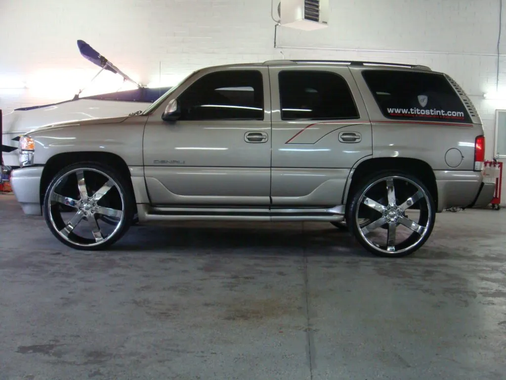 Titoz Window Tint ceramic coating work in Northglenn, CO