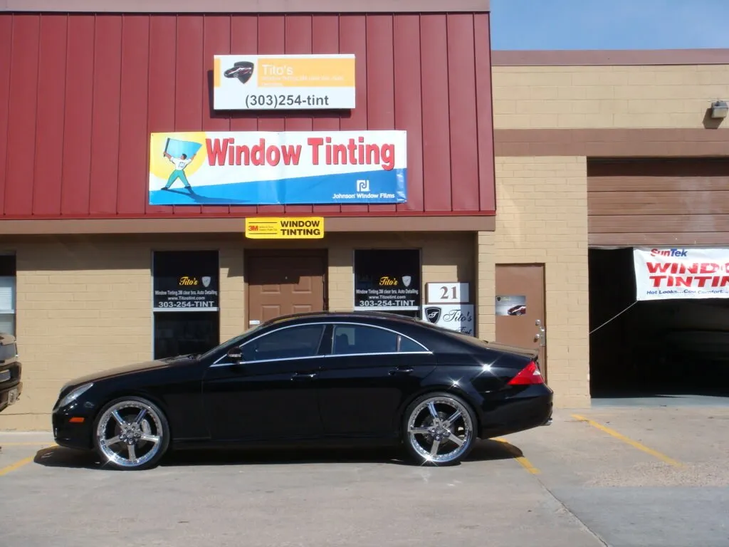 Titoz Window Tint ceramic coating work in Northglenn, CO