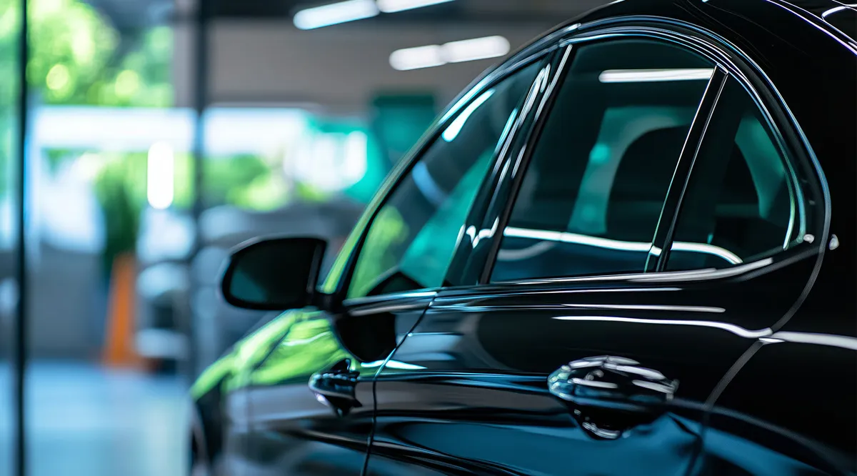 Top Line Tinting ceramic coating work in North Highlands, CA