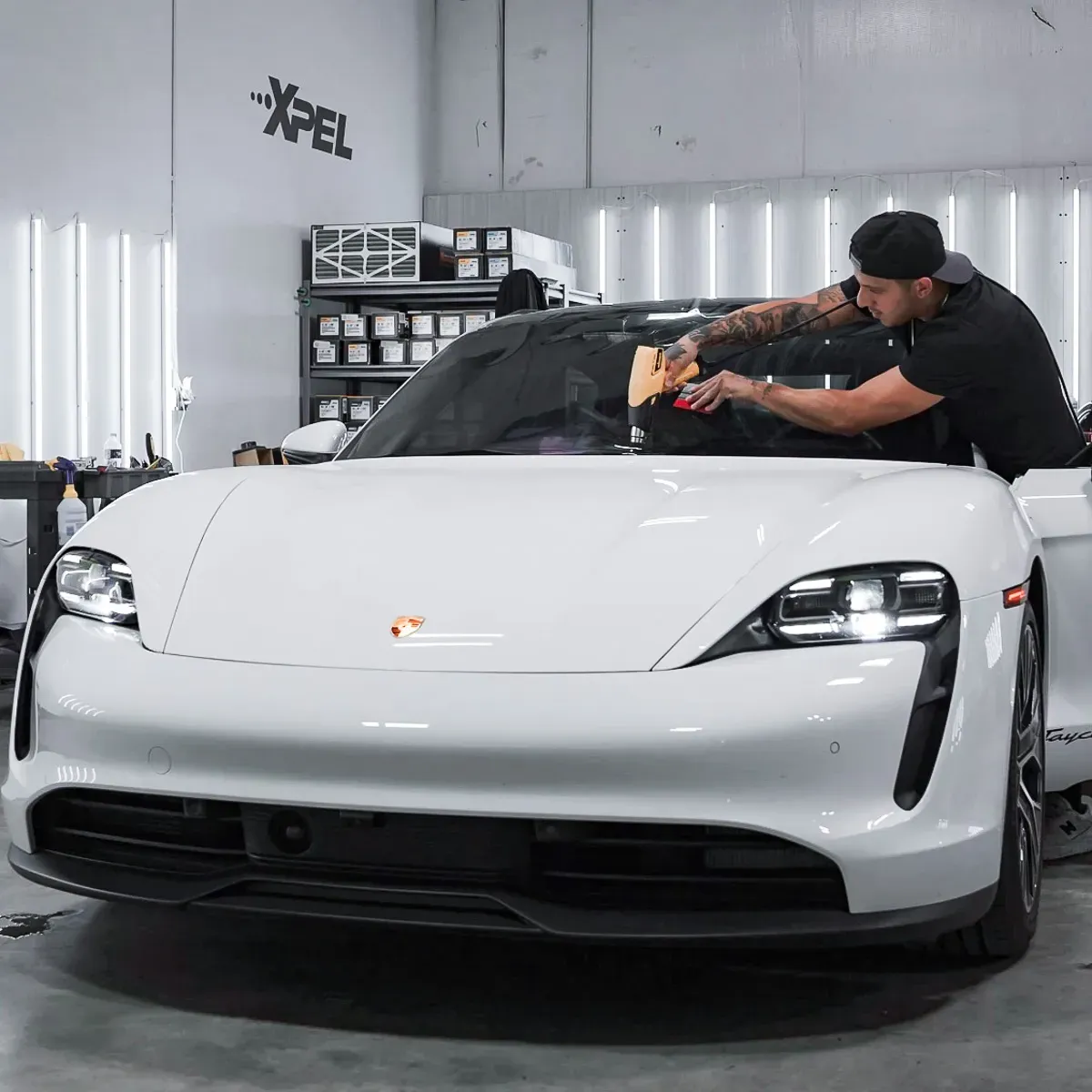 Top Shelf Tint ceramic coating work in bentonville, AR