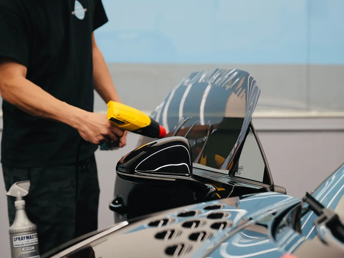 Toyz Detail Studio ceramic coating work in Irvine, CA