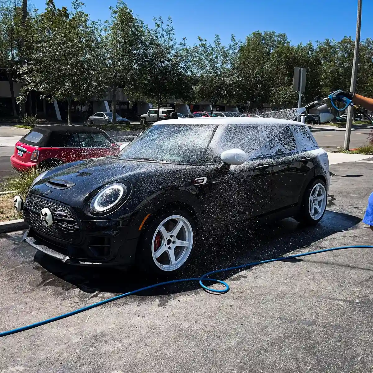 Toyz Detail Studio ceramic coating work in Irvine, CA