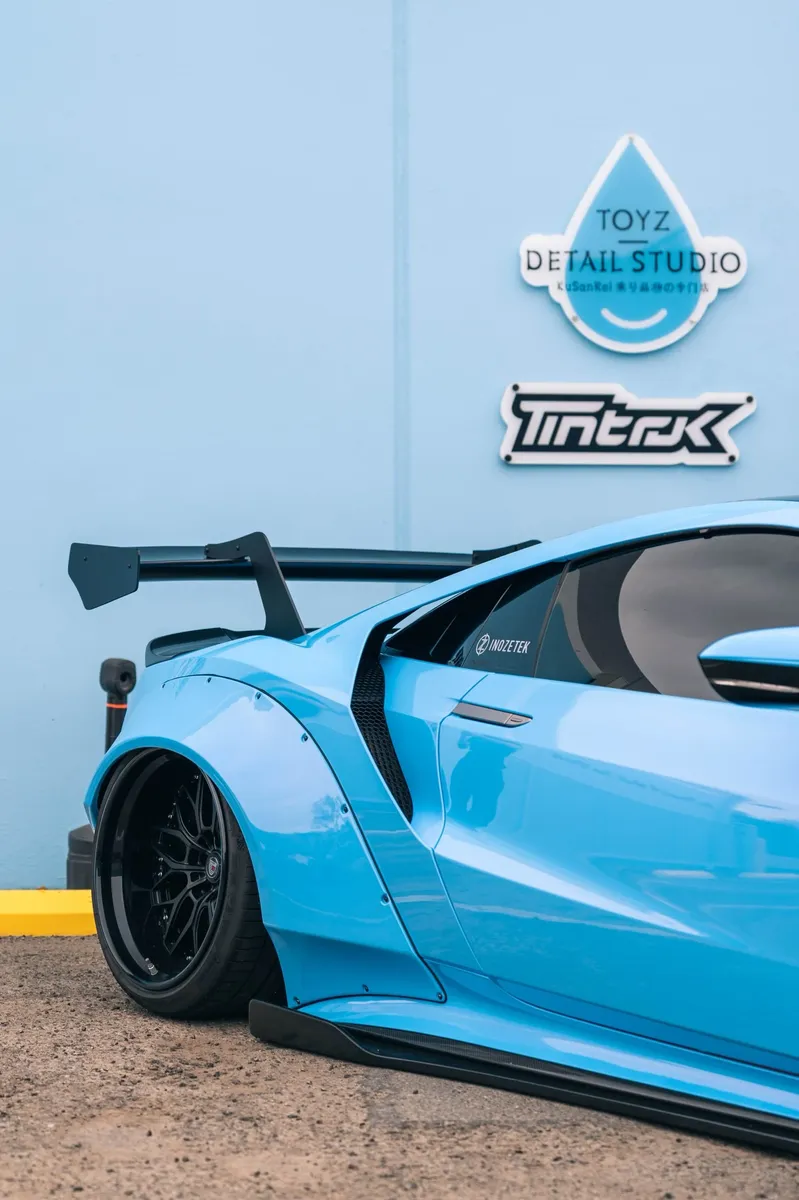 Toyz Detail Studio ceramic coating work in Irvine, CA