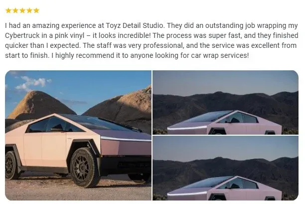 Toyz Detail Studio ceramic coating work in Irvine, CA