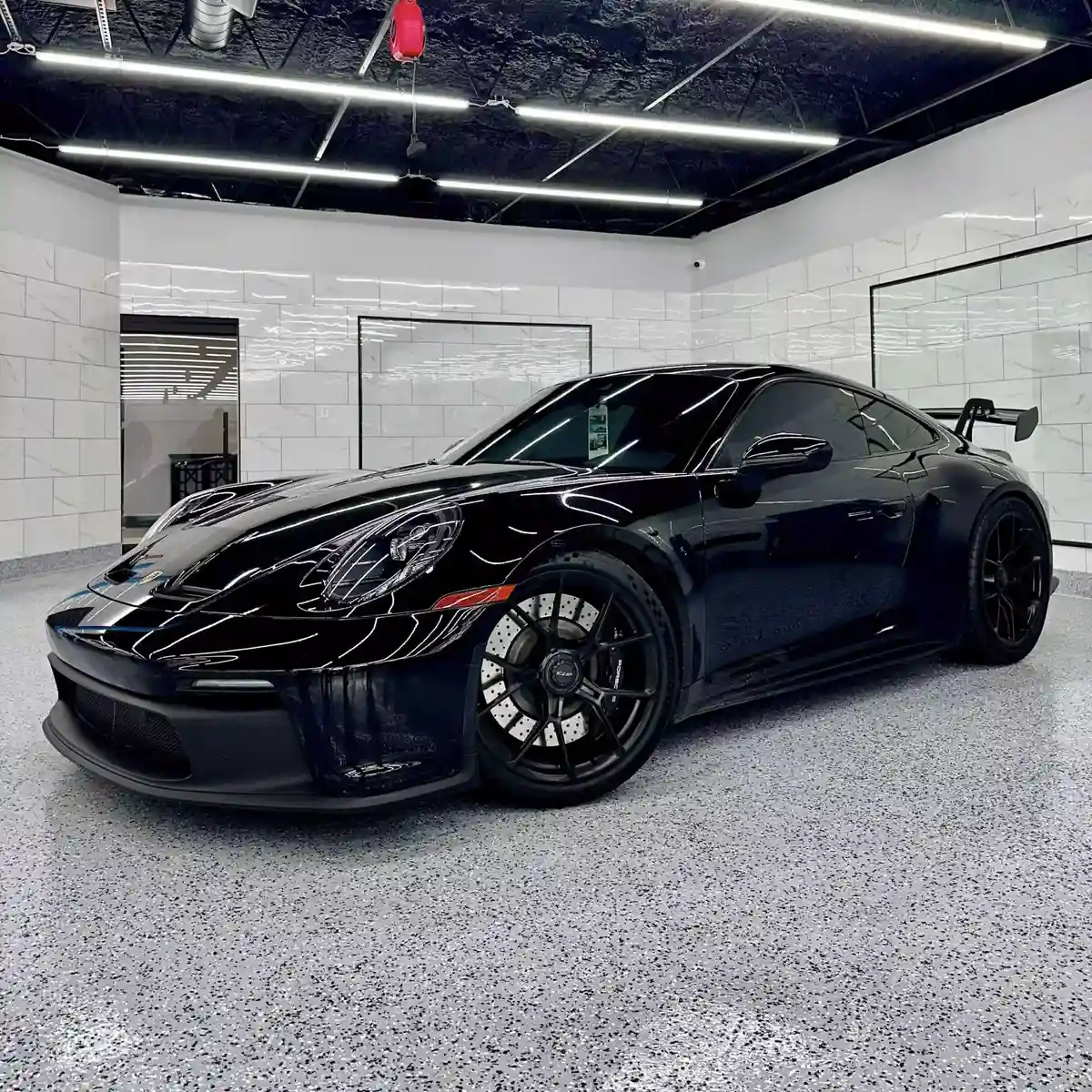 Tritek Window Tinting ceramic coating work in Garland, TX