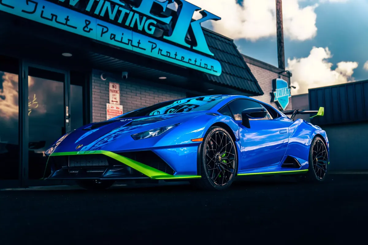 Tritek Window Tinting ceramic coating work in Garland, TX