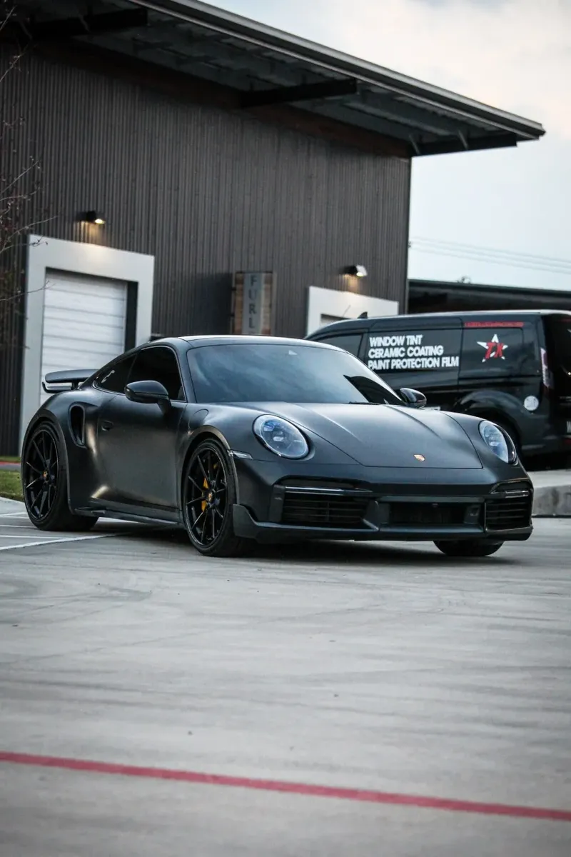 TX Tint ceramic coating work in Austin, TX