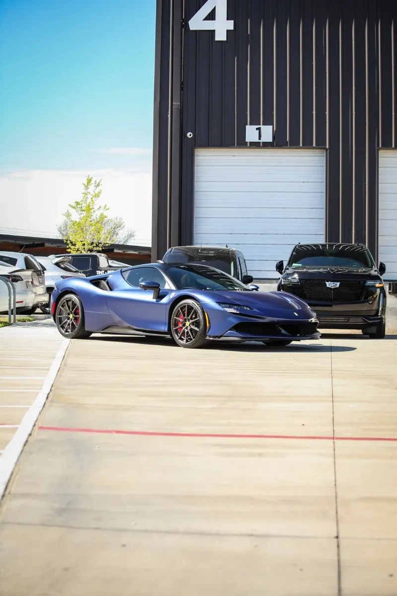 TX Tint ceramic coating work in Austin, TX