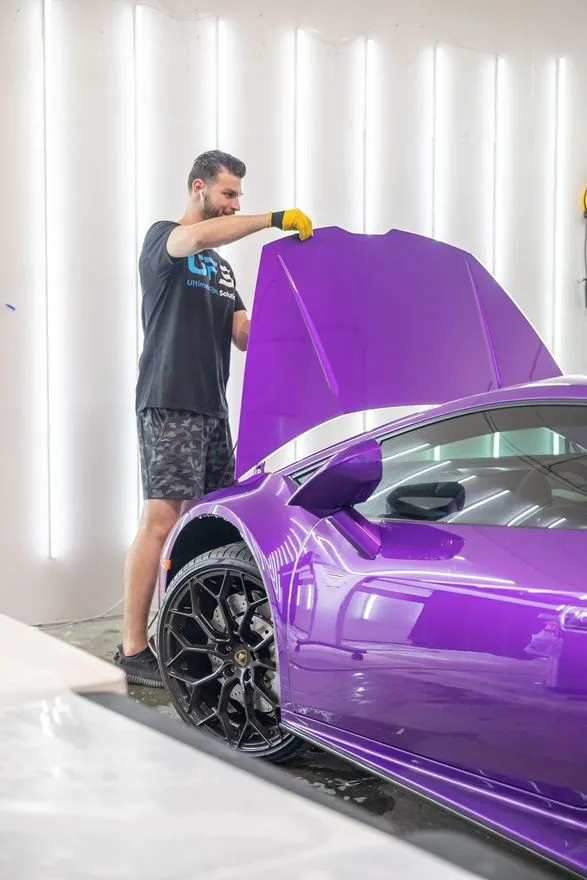 Ultimate Film Solutions ceramic coating work in Sacramento, CA