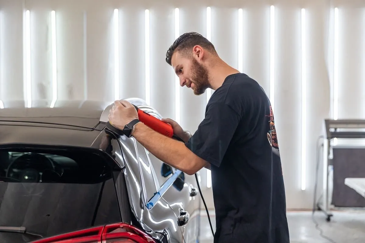 Ultimate Film Solutions ceramic coating work in Sacramento, CA