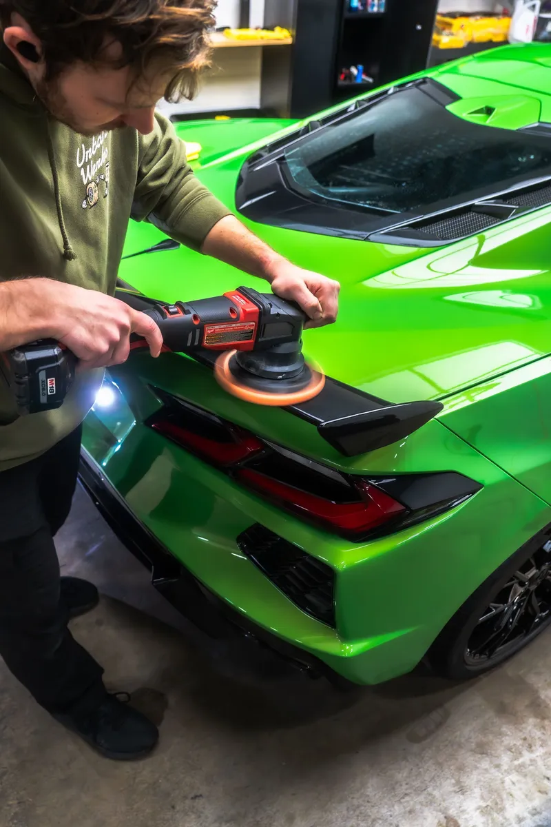 Urban Werks Garage ceramic coating work in Lancaster, PA