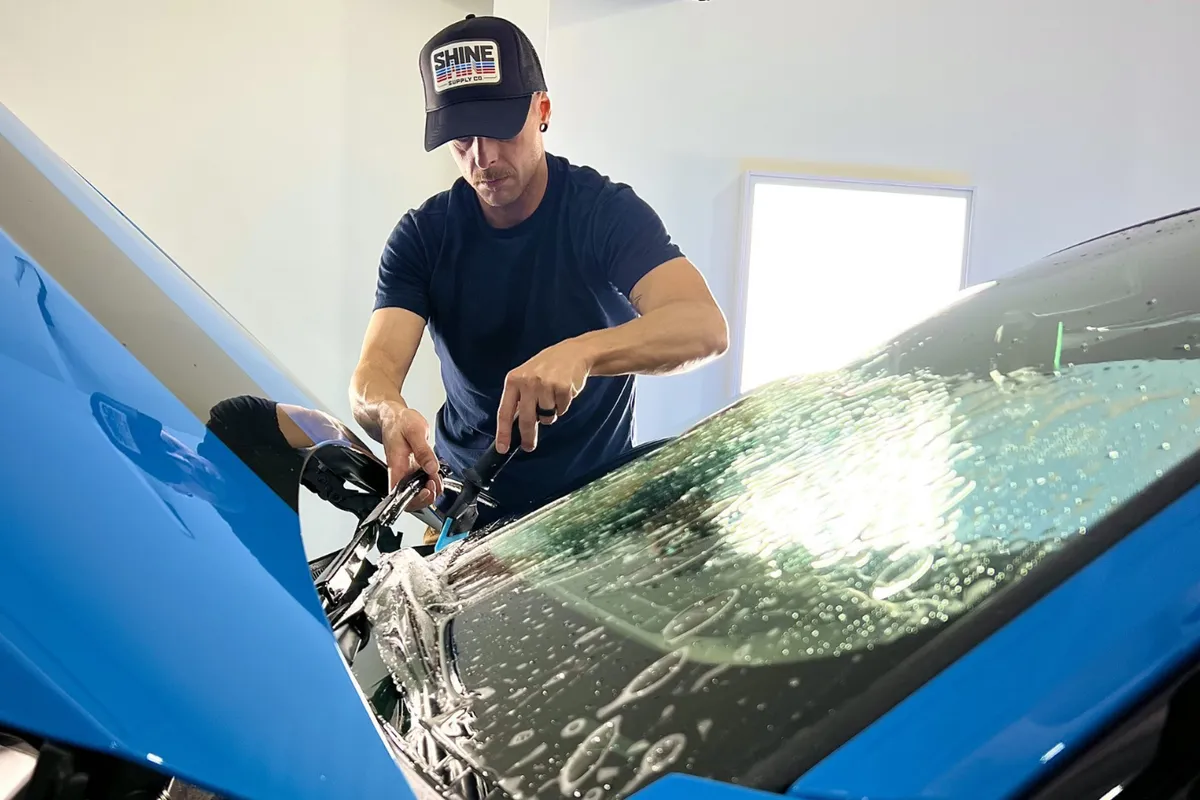 Wet Detail ceramic coating work in 9270 US 51 MIllington, TN