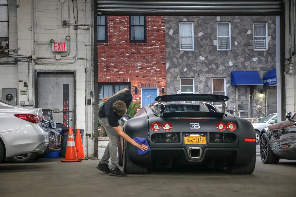 Williamsburg Handwash & Auto Detailing ceramic coating work in Brooklyn, NY